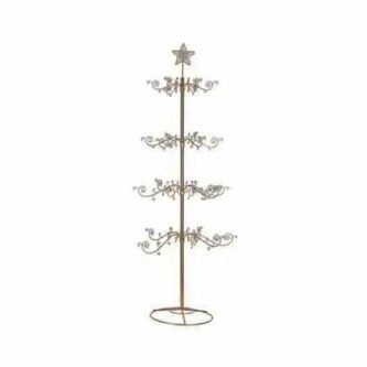 Gold Scroll Ornament Tree