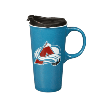 Colorado Avalanche® Travel Latte Mug In Gift Box