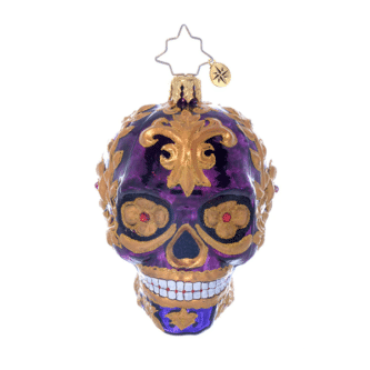 Festive Filigree Calavera Gem By Radko