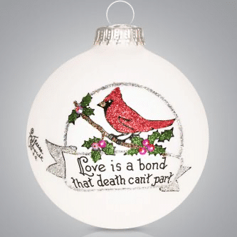 Cardinal Memorial Ball Ornament