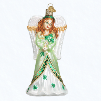 Old World Christmas Irish Angel Ornament